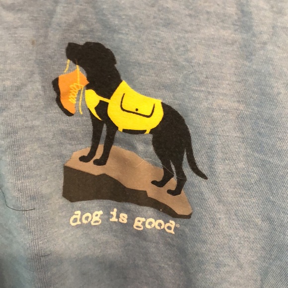 Dog is Good Blue Shirt - Picture 4 of 7